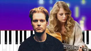 Tal Bachman, Taylor Swift - She's So High  | Piano Tutorial