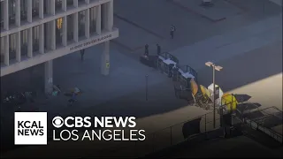 Demonstrators allegedly vandalize building during protest at Cal State LA