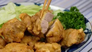 Double Fried Chicken Karaage Recipe (Crispy and Juicy Japanese Fried Chicken) | Cooking with Dog