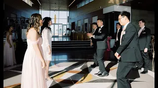 WEDDING PARTY DANCE BATTLE | Let's Get it Started by Black Eyed Peas