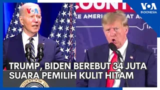 Trump dan Biden Berebut 34 Juta Suara Pemilih Kulit Hitam