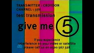 Channel 5 Test Transmission (1997)