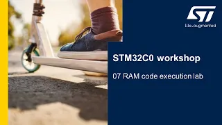 STM32C0 workshop - 07 RAM code execution lab