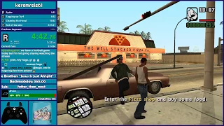 GTA San Andreas Any% Speedrun Attempt - Hugo_One Twitch Stream - 9/4/2017