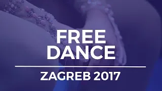 Eliana GROPMAN / Ian SOMERVILLE USA Ice Dance - Free Dance- Zagreb 2017