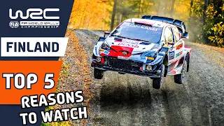 Top 5 Reasons to Watch WRC Secto Rally Finland 2022