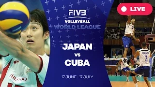 Japan v Cuba - Group 2: 2016 FIVB Volleyball World League