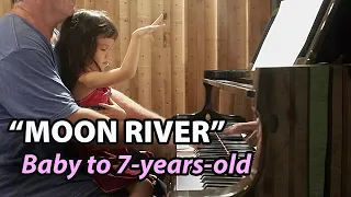 Daddy-Daughter Music "Moon River" Baby to 7-Years-Old