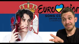 LUKE BLACK - SAMO MI SE SPAVA - MY FIRST REACTION (EUROVISION 2023)