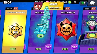 COOL GIFTS🔥😱 LUCKIEST LEGENDARY STARR DROPS🔥😱 BRAWL STARS NEW BOX OPENING🎁🎁