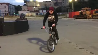 Первые движения на Bmx Subrosa mr2