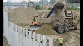 Reinforced Earth Wall (RE Wall) Site Visit- Civil Engineering