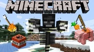 Minecraft 1.4 Snapshot: Wither Boss Buff, Thieving Monsters, New Armor Look, & Pig Mounts? 12w34b