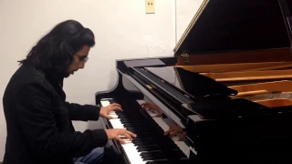 Milad Yousufi (Afghan Pianist) Plays Marg-e-Man By Ahmad Zaher.