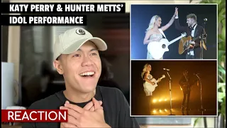 Katy Perry, Hunter Metts - Thinking of You American Idol Finale Performance REACTION