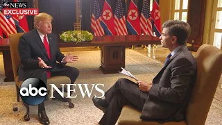 Trump says Kim Jong Un's country loves him