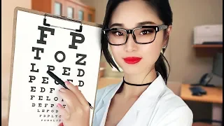 [ASMR] Eye Exam and Glasses Fitting (Doctor Roleplay)