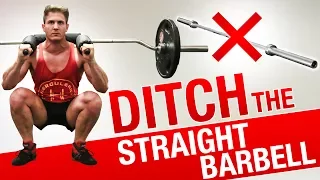 SQUATS: 4 Reasons To Ditch The STRAIGHT BAR | GET BIGGER & STRONGER LEGS WITH THE SAFETY SQUAT BAR!