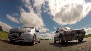 Drag Race : Peugeot 205 VS 208 GTI (Motorsport)