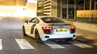 Audi R8 V8 with Capristo Exhaust - LOUD V8 Sounds !