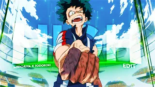 High -  Midoriya x Todoroki [EDIT/AMV] !