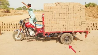 The New Asia Loader Rickshaw is carrying a lot of weight