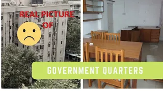 Government Quarters की सच्ची तस्वीर ||Defence Officers Quarters👨‍✈️ ||3bhk +Servant Quarter