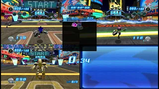 Sonic Riders: Zero Gravity Nintendo Wii All Stages 3 player Netplay 60fps