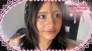 ✿ maquillaje rosita como un algodón de azúcar (◡‿◡✿)