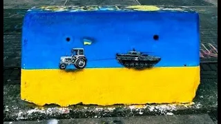 Krieg in der Ukraine. Wie ukrainische Zivilisten russische Kriegstechnick entführen :)