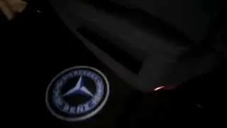 09 Mercedes E350 Door Led Logo Projector