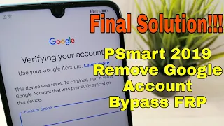 BOOM!!! Huawei P Smart 2019 POT-LX1 (C432). Remove Google account, bypass frp. FINAL METHOD!!!