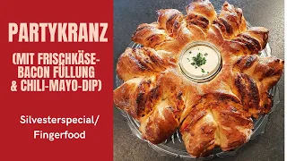PARTYKRANZ (mit Frischkäse-Bacon Füllung)/ Fingerfood/ Food and Beverage