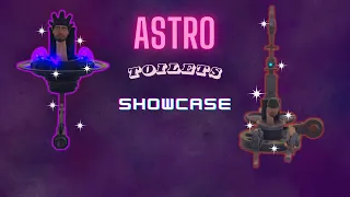 Astro Toilets Showcase (Skibi Defence)