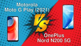 Motorola Moto G Play (2021) vs OnePlus Nord N200 5G