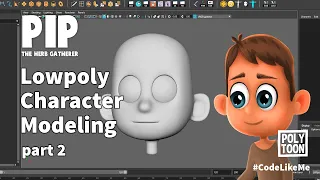 Low Poly Game Character Modeling part 2 - #3