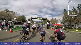 Majestic Crit #1 1/16/2022 - Cat 4 (my first racing crash)