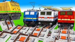 【踏切アニメ】あぶない電車 6 TRAIN Crossing🚦踏切 Fumikiri 3D Train Railroad Crossing Animation #1