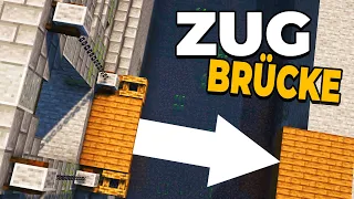 Minecraft funktionierende Zugbrücke bauen | Crocodileandy