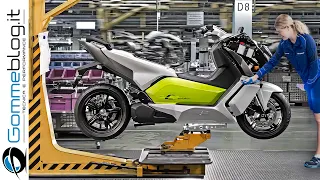 BMW C Evolution - Electric Scooter PRODUCTION - Assembly Line FACTORY