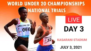 LIVE:Athletics Kenya World U20 Trials at Kasarani Stadium Day 3