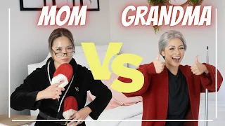 MOM vs. GRANDMA | Huyen Tran Funniest TikTok Compilation