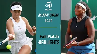 Xinyu Wang vs Hailey Baptiste Highlights | Miami Open 2024 | 3.19.2024