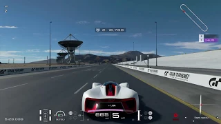 Высокая скорость 672 км/ч в игре Gran Turismo 7 Sport