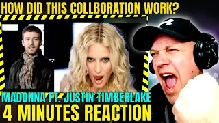 Certified Banger? MADONNA Ft. JUSTIN TIMBERLAKE - 4 Minutes[ Reaction ] | UK REACTOR |