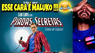 react leo lins piadas secretas