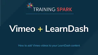 How to add Vimeo videos to your LearnDash content