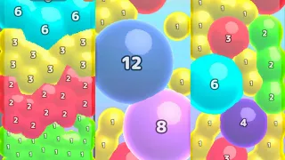 Melty Bubble vs 2048 Merge Run - Gameplay Android (Freeplay, Math Game) New Update