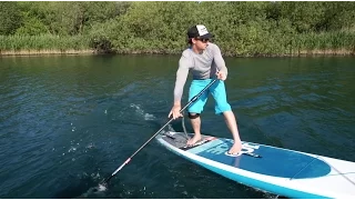 Paddle Board Technique - Step Back Turn