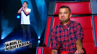 Rarely DEEP & RASPY voices on The Voice | Out of this World Auditions